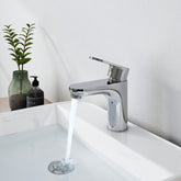 EMKE F02 robinet de lavabo, chromé, sans garniture de vidage