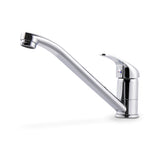 Robinet de cuisine monocommande EMKE "F02", robinet de cuisine rotatif à 360°, chromé