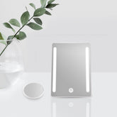 Miroir cosmétique EMKE CM03BTMZ2W avec éclairage, grossissement 3x amovible, luminosité variable, 6000K