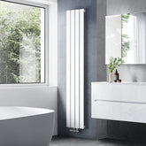 Radiateur EMKE pour salles de bains et salons, monocouche/double couche, largeur (30 cm), anthracite/blanc