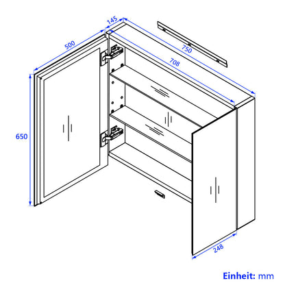 EMKE-MC7W7565-Spiegelkabinett-Grosse