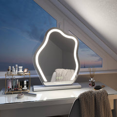 Miroir de maquillage EMKE CM14 pour le bureau avec éclairage LED