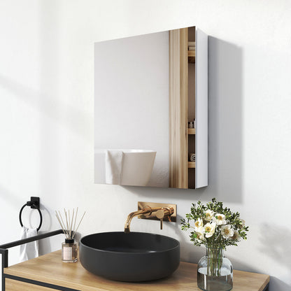 Armoire à miroir EMKE MC5, disponible en noir, gris, blanc