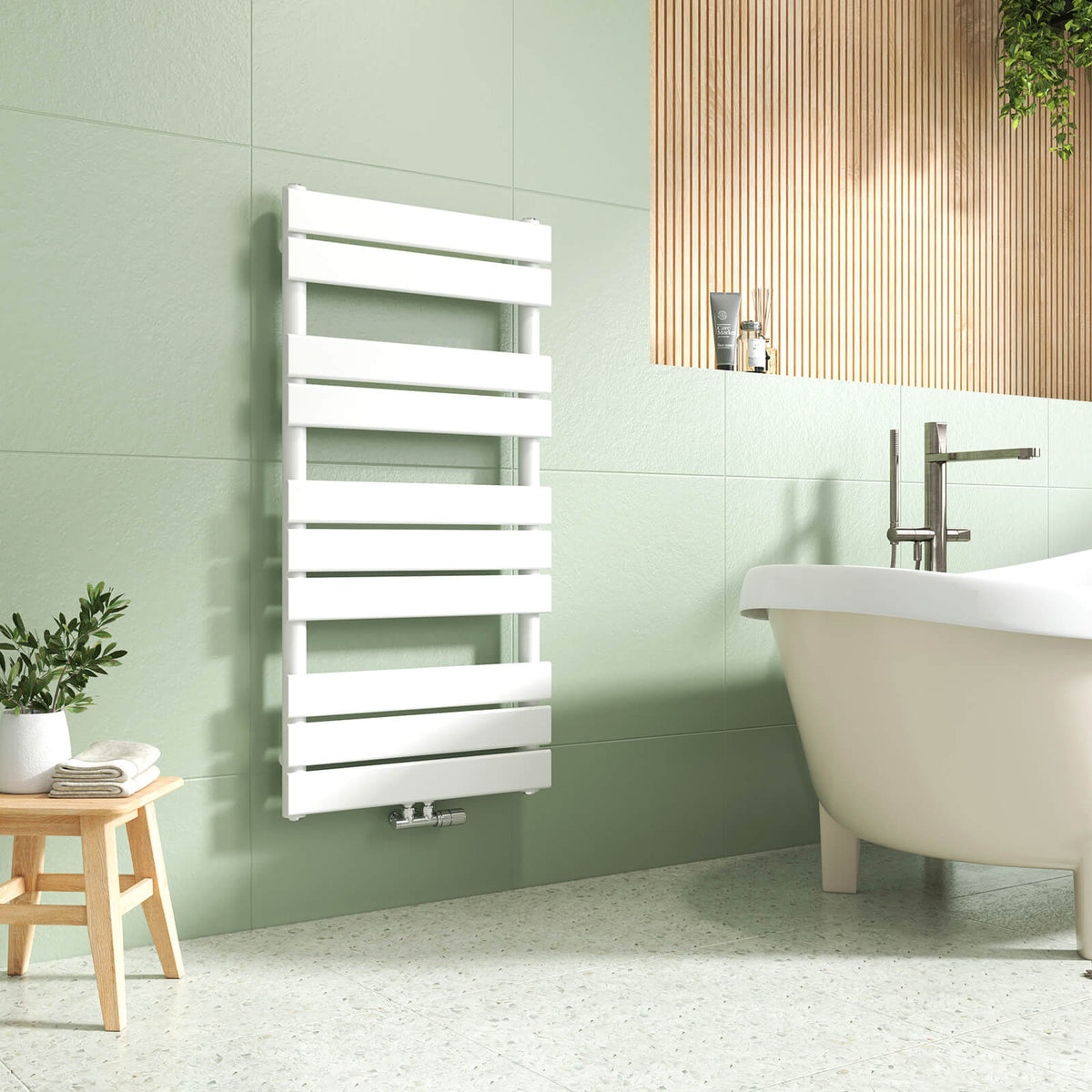 Radiateur sèche-serviettes EMKE FTR, design élégant, pour sèche-serviettes et chauffage salle de bain