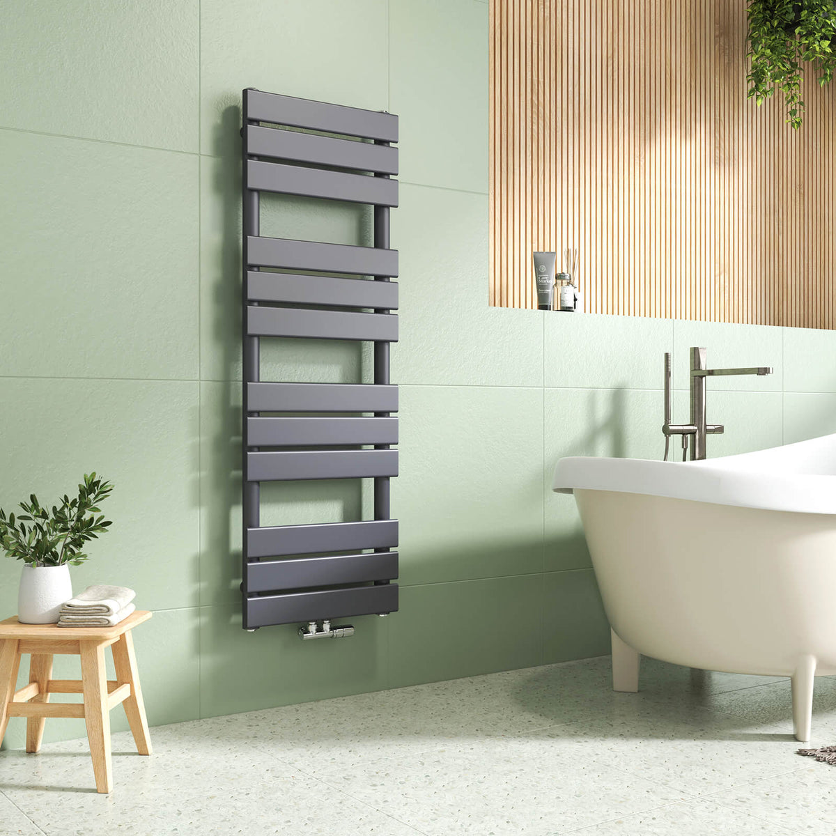 Radiateur sèche-serviettes EMKE FTR, design élégant, pour sèche-serviettes et chauffage salle de bain