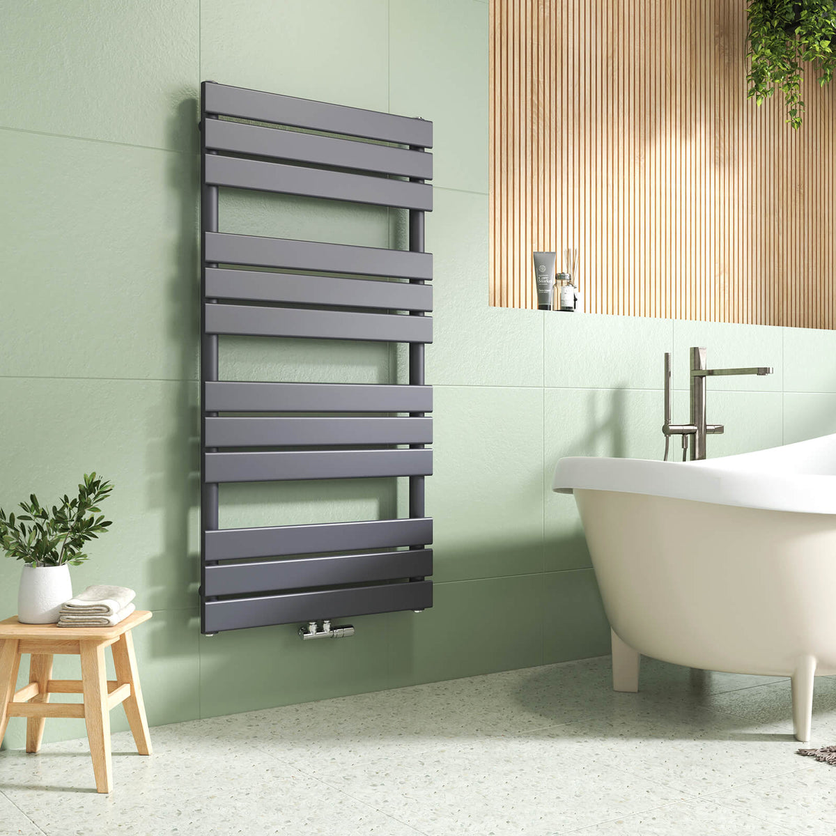 Radiateur sèche-serviettes EMKE FTR, design élégant, pour sèche-serviettes et chauffage salle de bain
