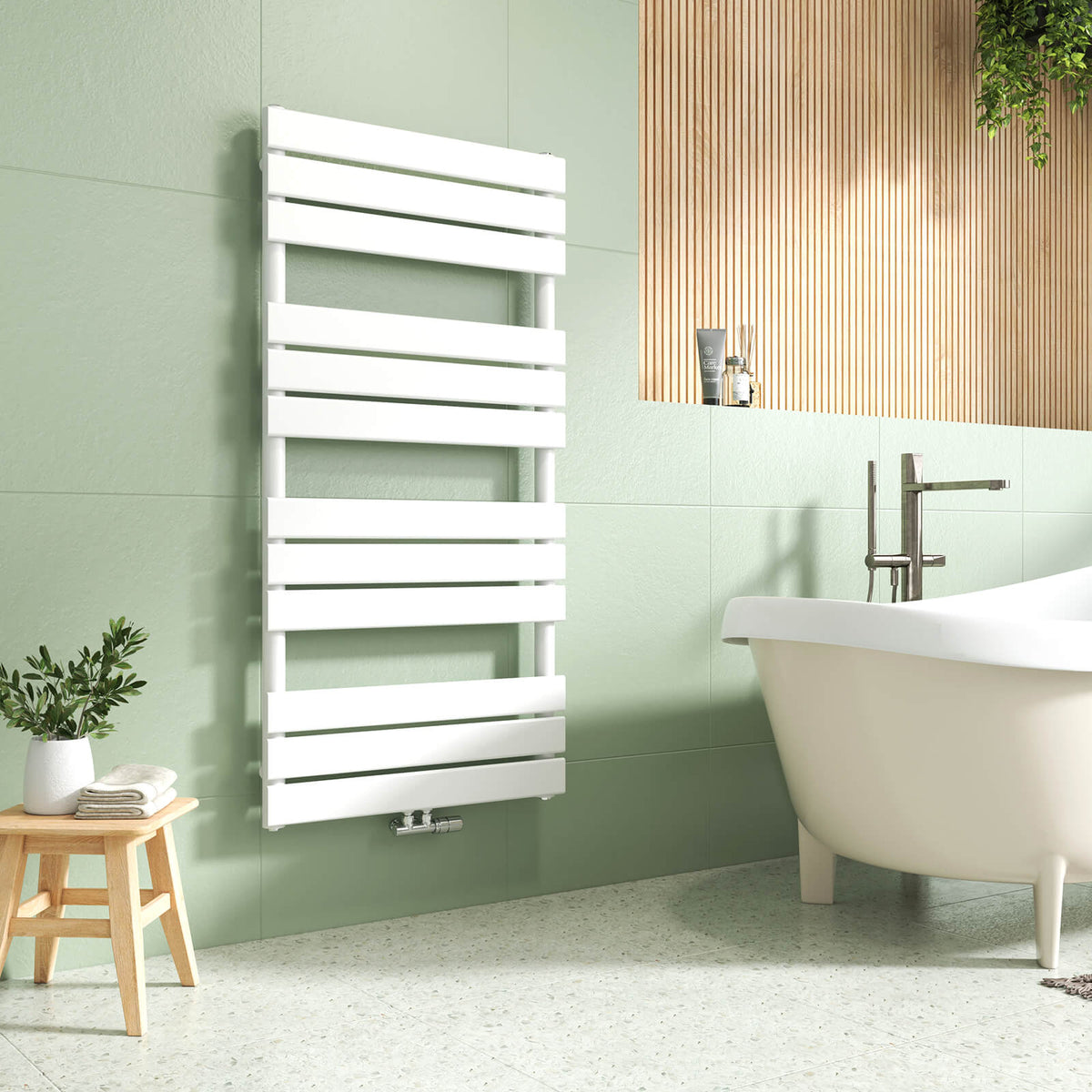 Radiateur sèche-serviettes EMKE FTR, design élégant, pour sèche-serviettes et chauffage salle de bain