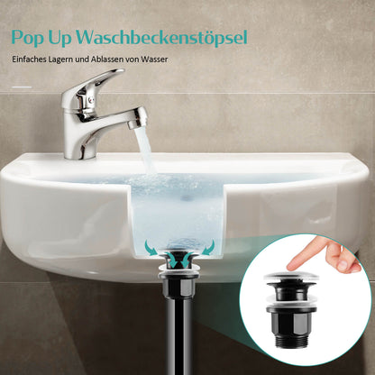 EMKE "F15" mitigeur de lavabo, chromé